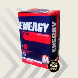 Energy Gel con cafeína Mervick Lab® - Caja 12 unid.- Frutos rojos